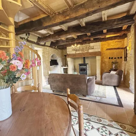 Charming 2-4p With Heated Pool & Terrace - Le Bleuet * Meyrals