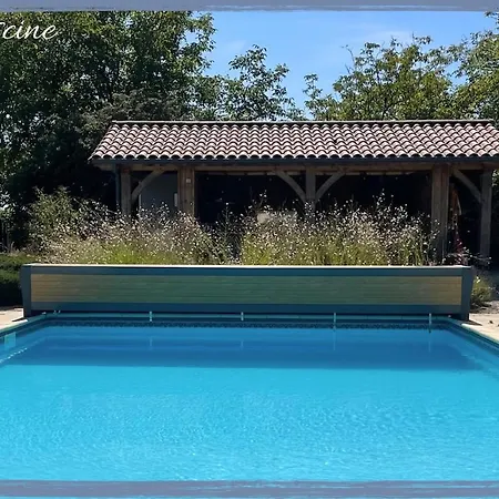 Charming 2-4p With Heated Pool&terrace Hébergement de vacances *