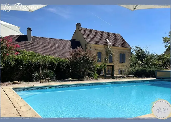 Vakantiehuis Charming 2-4p With Heated Pool & Terrace Meyrals