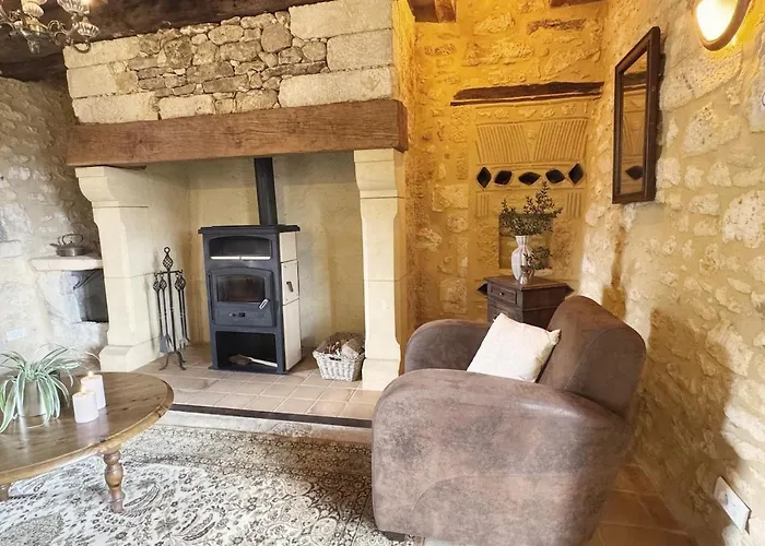 Charming 2-4p With Heated Pool & Terrace Vakantiehuis Meyrals