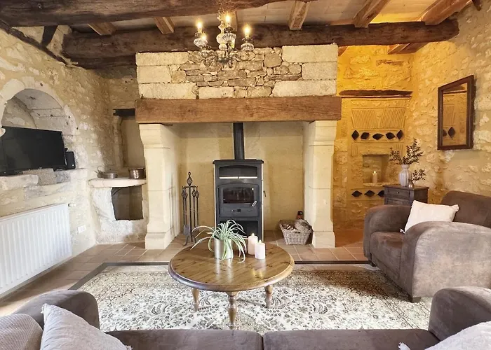 Charming 2-4p With Heated Pool & Terrace Vakantiehuis *
