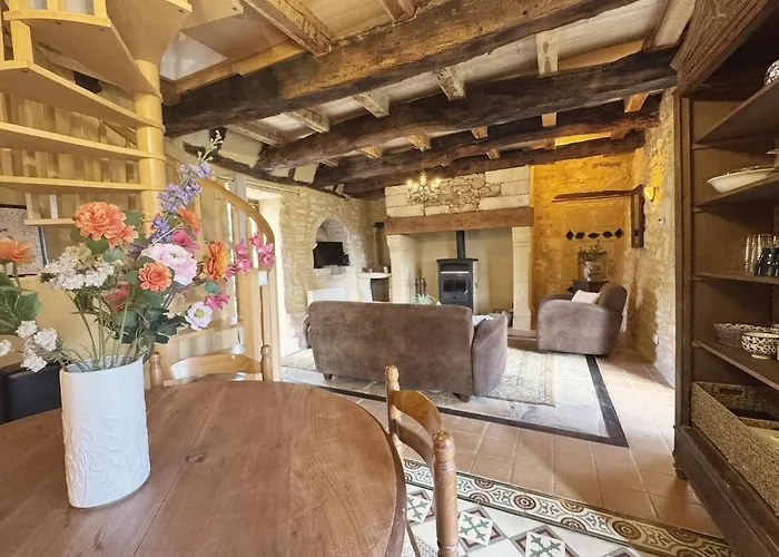 Charming 2-4p With Heated Pool & Terrace * Meyrals