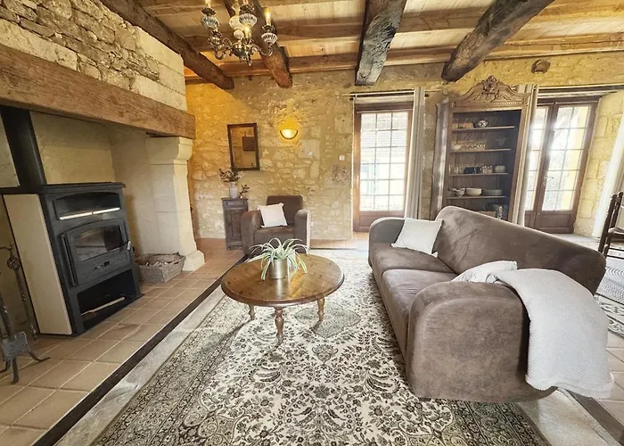 Charming 2-4p With Heated Pool & Terrace * Meyrals